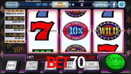 A Popularidade dos Caça-Níqueis no BET70
